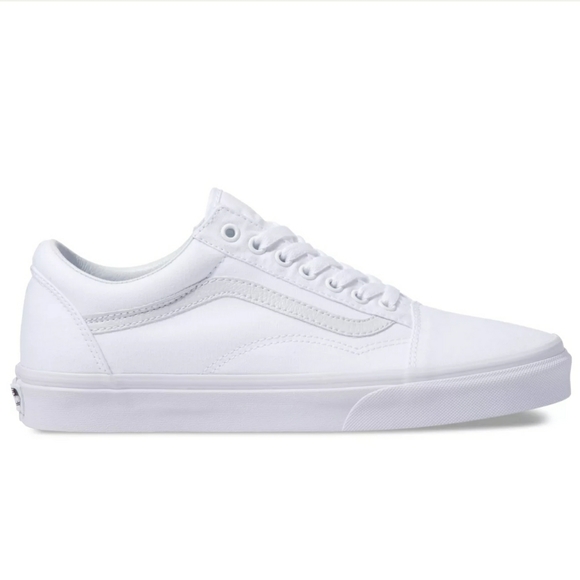 Old Skool True White Vans - Picture 5 of 8